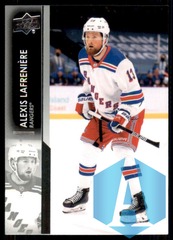 2021-22 Upper Deck Series 1 #123 Alexis Lafreniere New York Rangers
